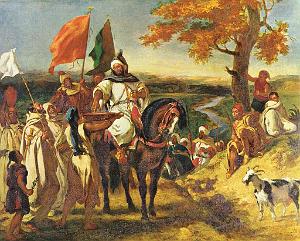 EUGENE DELACROIX-1832 CAID CHEF MAROCAIN